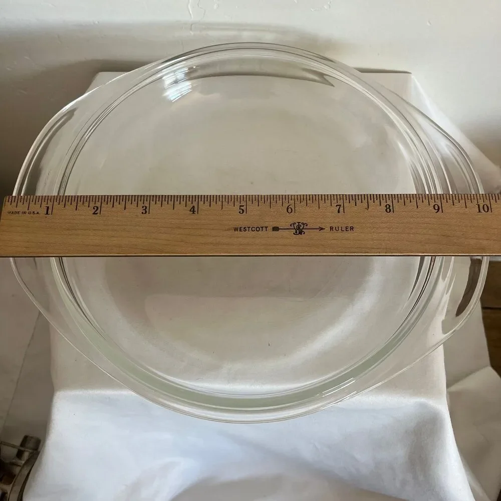 Pyrex 684-C Clear Glass 2 Quart Casserole Replacement Lid 10.25